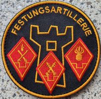 Badge Patch Festungsartillerie