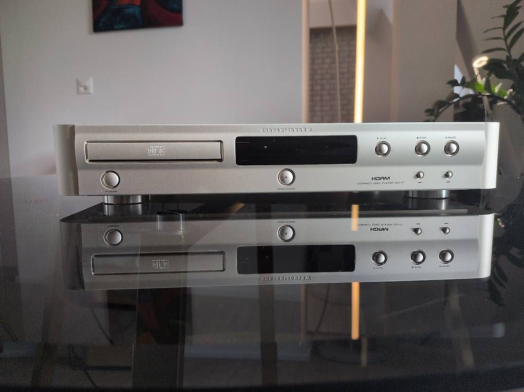Multimediaplayer & Streamer: Marantz CD-17 champagner mit FB – Gebraucht aus Zürich von steffenh