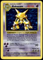 Alakazam 1/102 Holo Pokémon Base Set Shadowless ab 1.-
