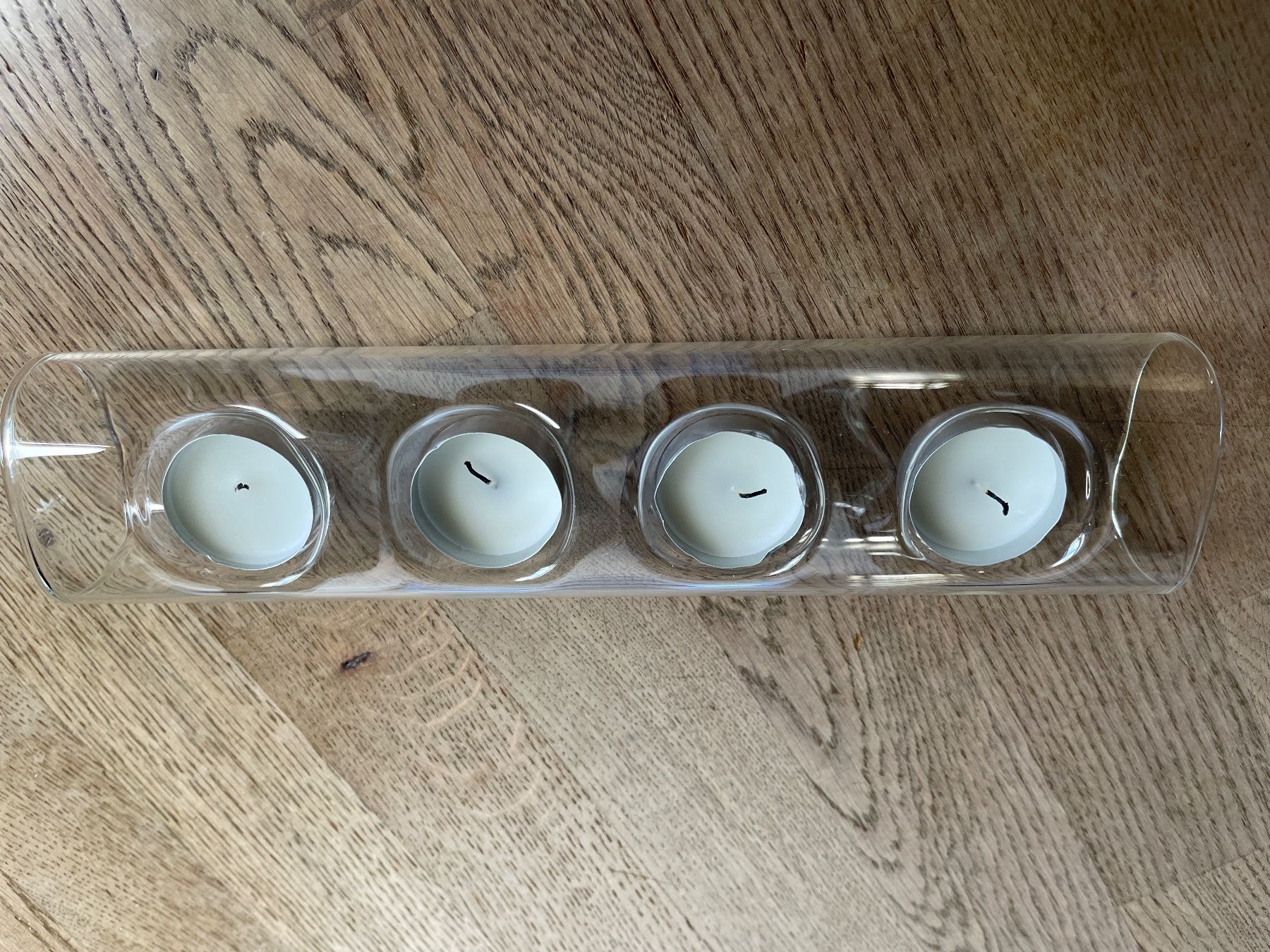 Portacandele: Kerzenhalter Glas – Usato da Winterthur venduto da July03