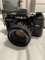Minolta X-700 + 50mm 1.7 + 35-105mm