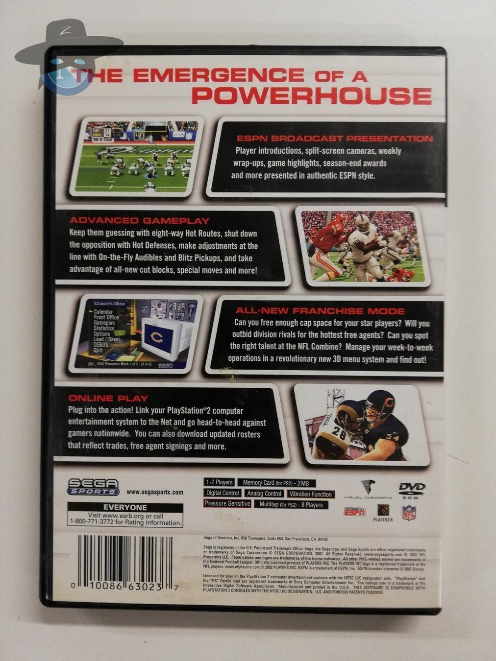 Sony Giochi: NFL 2K3 Sega                 / USA / PS2 – Usato da St. Gallen venduto da zorro_dc 1