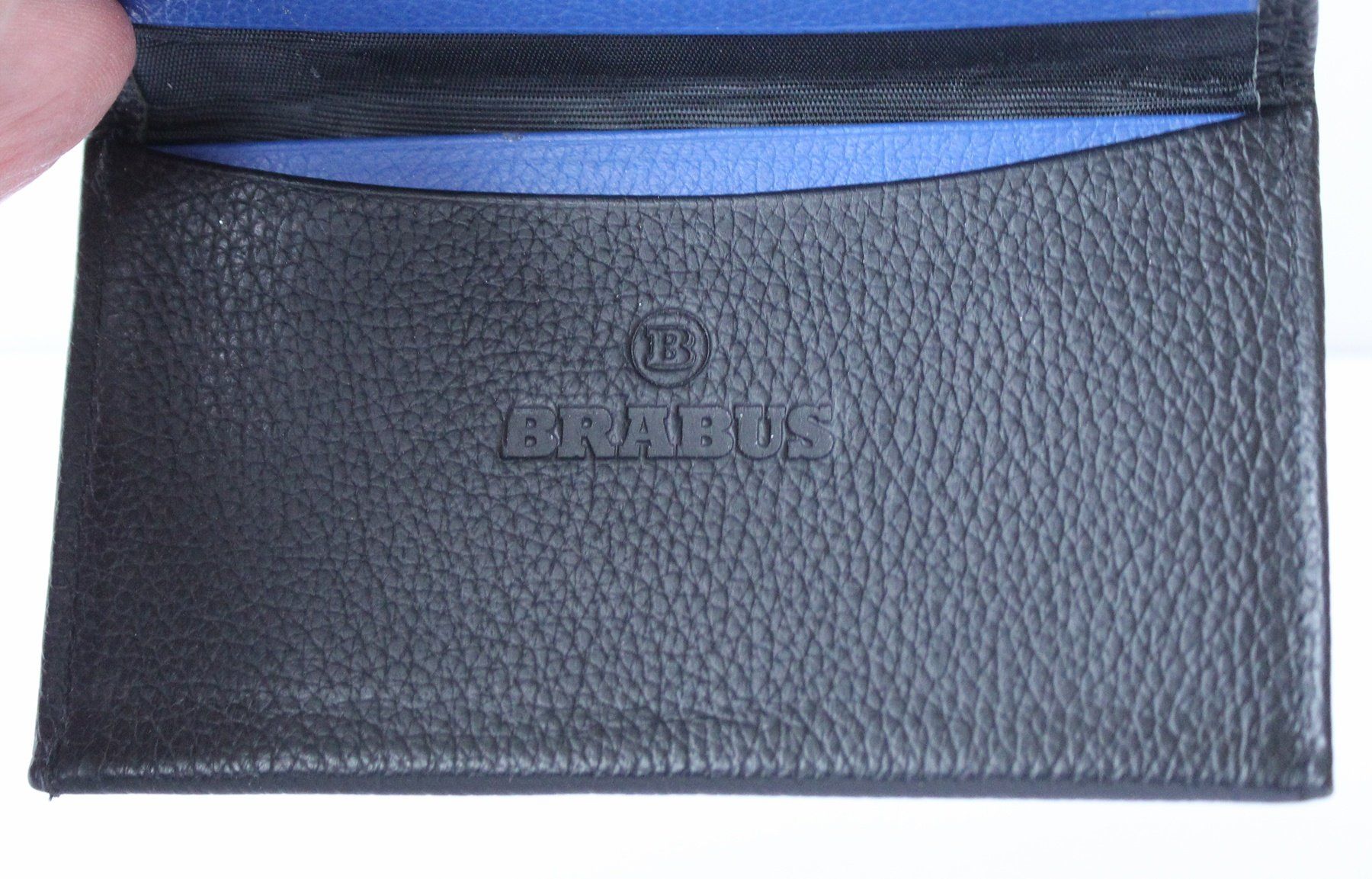 Altro in  Abbigliamento & Accessori: Brabus Black Blue Leather Card Holder Kartenetui Leder – Usato da Zürich venduto da Auctionata 1