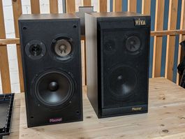 Magnat VIVA 2 Regal-Lautsprecher (Paar) – 3-Wege Bass-Reflex