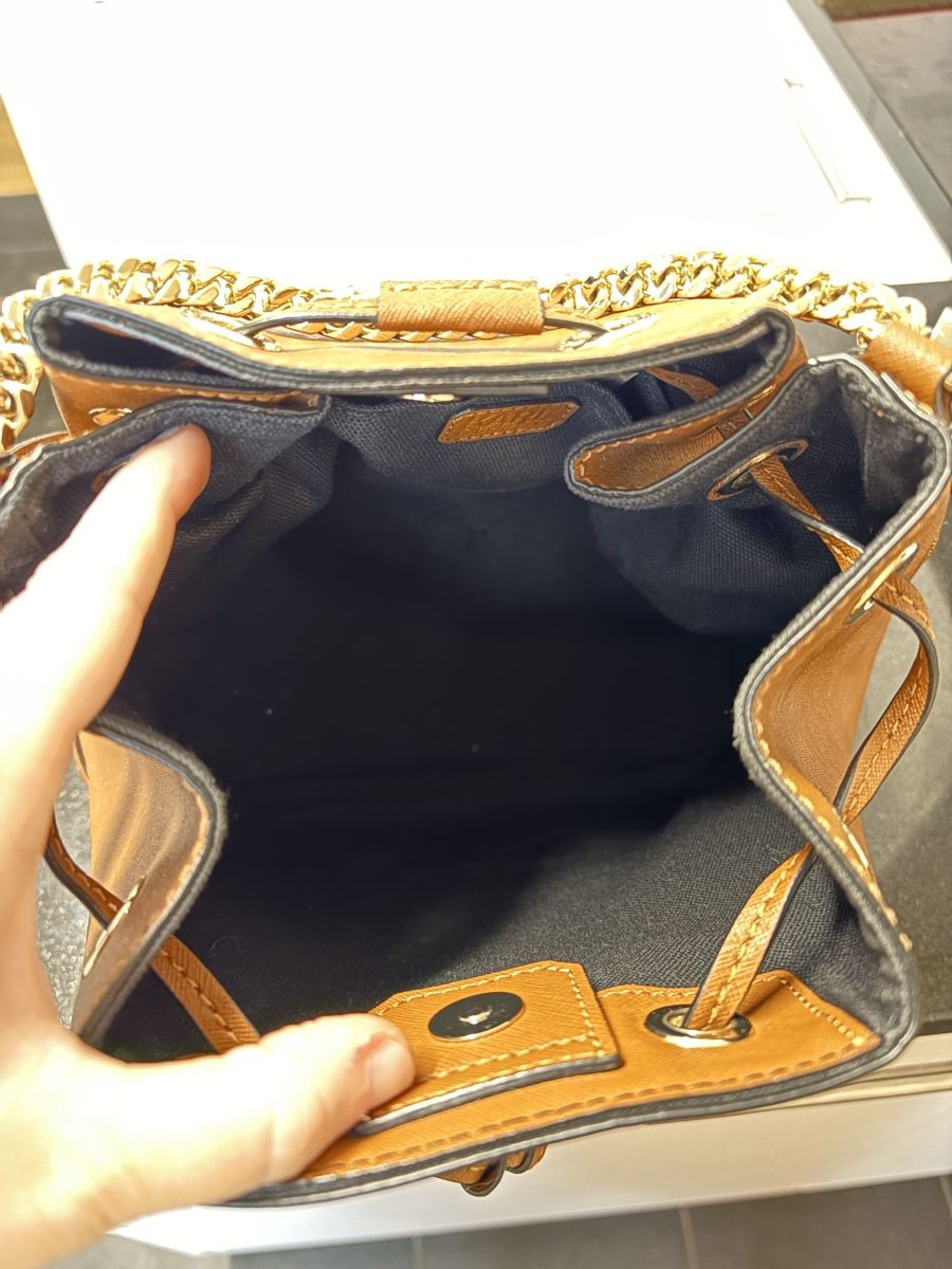 Karl Lagerfeld Taschen für Damen: KARL LAGERFELD LEATHER  BAG – Gebraucht aus Rotkreuz von Vintage_lover1 3