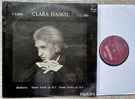 Beethoven Clara Haskil  Sonaten ED 1 LP GEWASCHEN 1960