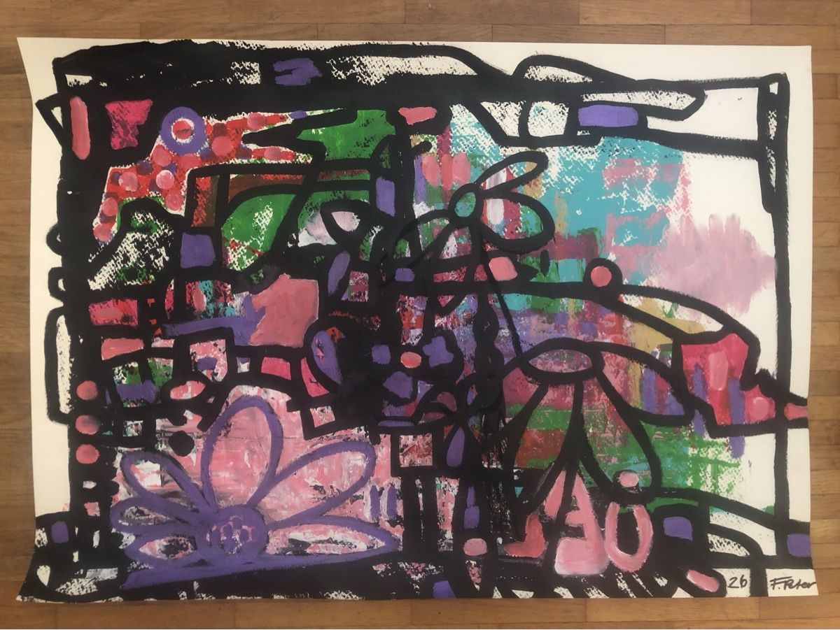 Tableaux: Gemälde 50/70cm – Neuf avec emballage d'origine à Frauenkappelen par MissCadillac 1