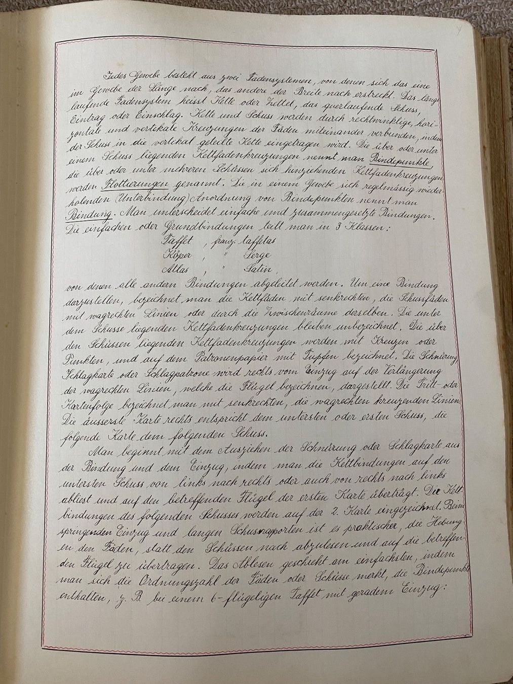 Libri: Handgeschriebenes Lehrbuch der Seidenwebschule 1926 – Usato da Zürich venduto da 2013tg 3