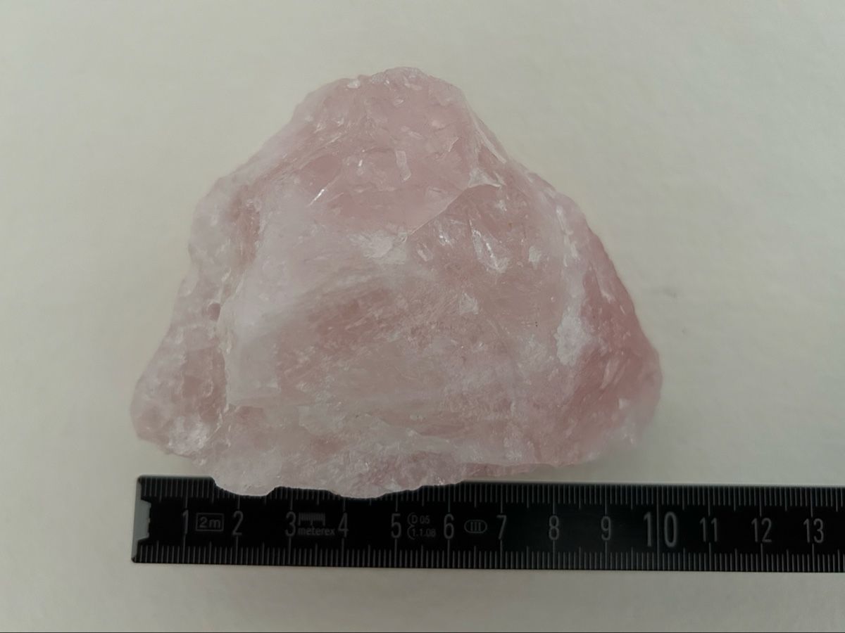 Mineralien & Heilsteine: Grosser Rosenquarz Rohstein, 696g – Gebraucht aus Bern von kat_sm88 3