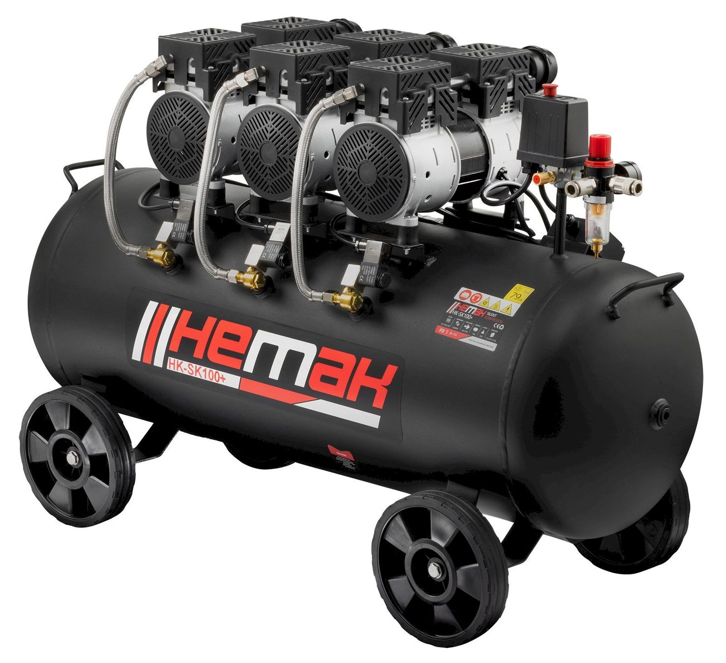 Compressori: HEMAK HK-SK100+ Silent Kompressor – Nuovo e nell'imballaggio originale da Bottighofen venduto da zaap 1
