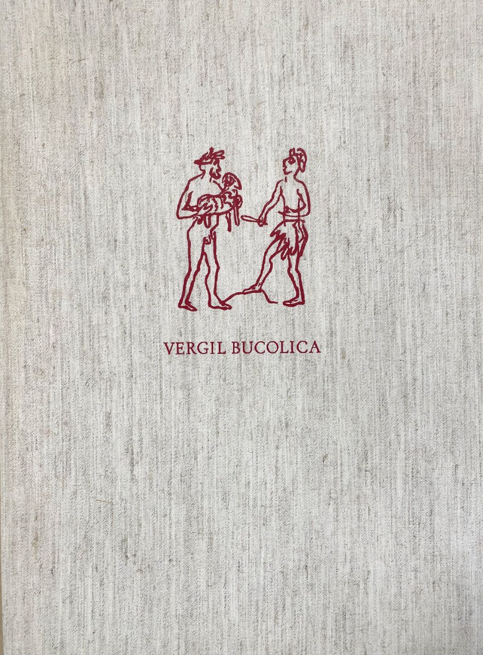 Libri: Vergil Bucolia 1974, mit Lithos von Robert Kirchner – Usato da grenchen venduto da Belarte