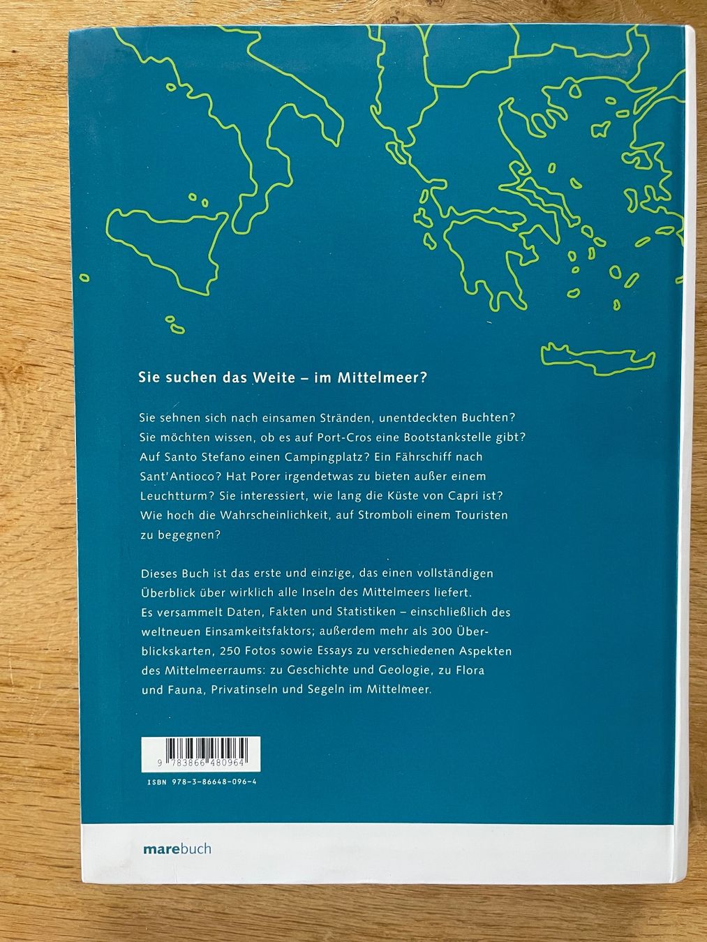 Libri: Die Inseln des Mittelmeers – Usato da Uster venduto da rephyK 1