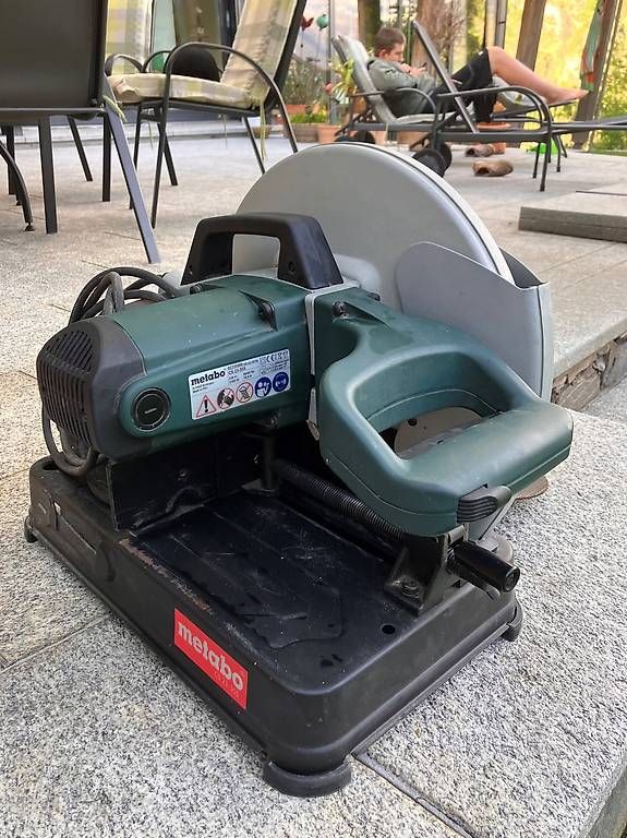 Metabo Alle Werkzeuge: Troncatrice per metallo METABO - Disco 34 cm. – Gebraucht aus Corzoneso von TognCavalett 2