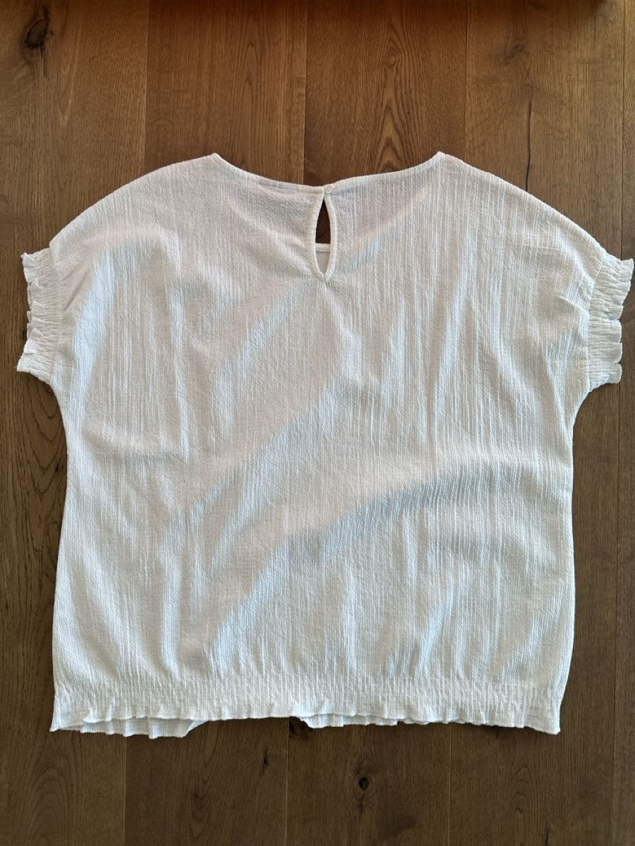 T-shirt: Yessica Top, Grösse L, weiss – Usato da Emmen venduto da moodle13 3