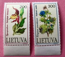 Briefmarken aus Lettland 1991 Vögel aus dem roten Buch