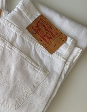 1 x Levi's 501 W31 L30 weiss, NEU, ungetragen