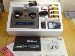 Robbe / Futaba FP-T4H Fernsteuerung und Zubehör, Vintage