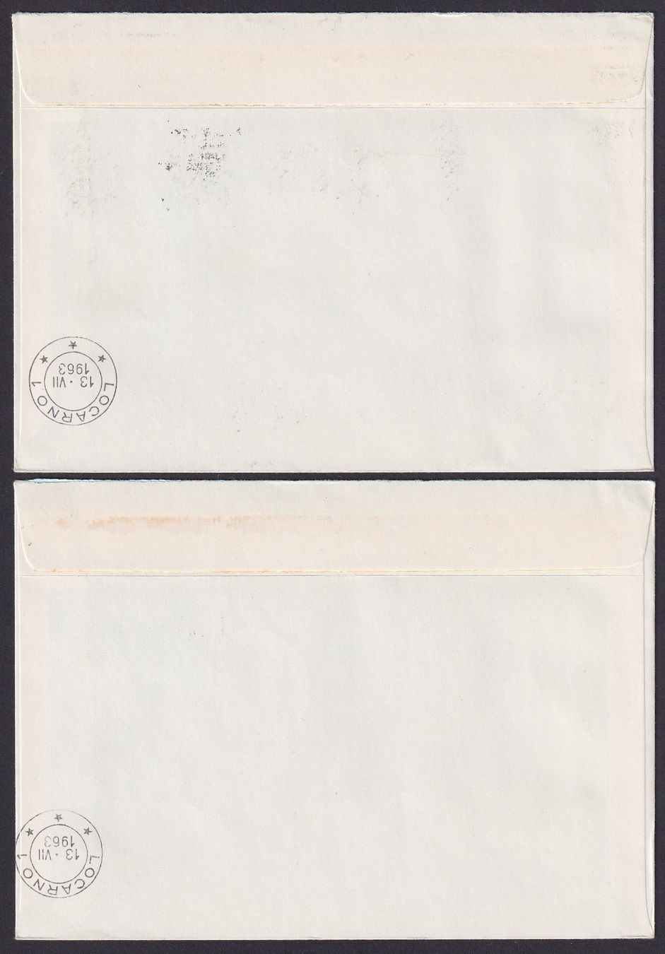 Alle Briefmarken: F46 verschiedene FDC mit Oskar Bider Flugspende - Vignette – Gebraucht aus Ebikon von SilvioFreund 1