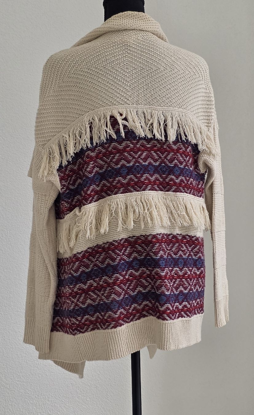 Esprit Jacken: Esprit Strickjacke mit Fransen beige Grösse S/M – Gebraucht aus Rheinsulz von Gilea 3