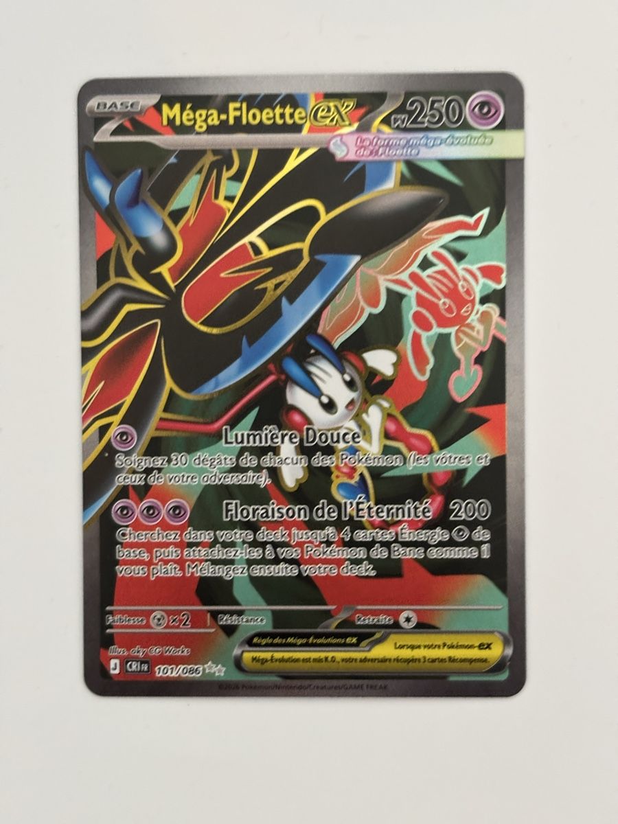 Pokémon Carte collezionabili: Carte Pokémon MEGA FLOETTE cri 101 fr – Nuovo (secondo la descrizione) da lausanne venduto da helderj