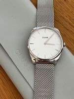 Armbanduhr Cluse silberfarben mit Etui guter Zustand