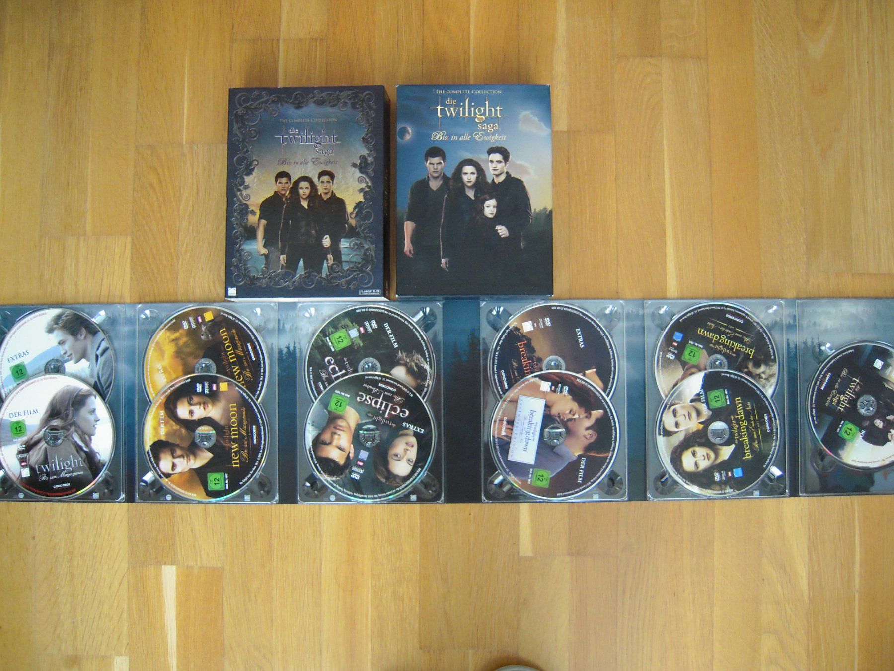 Tutti i DVDs: Die Twilight Saga - Complete Collection (11 DVDs Box)! – Usato da Uzwil venduto da visions77