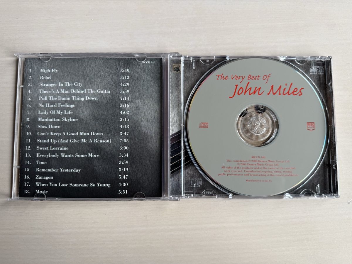 CDs: John Miles - His Very Best CD – D'occasion à Oberried Brienz par Chyara 2