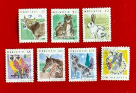TIERE I CELESTINO PIATTI SATZ 789 - 795 1990 - 1993 ET NEU