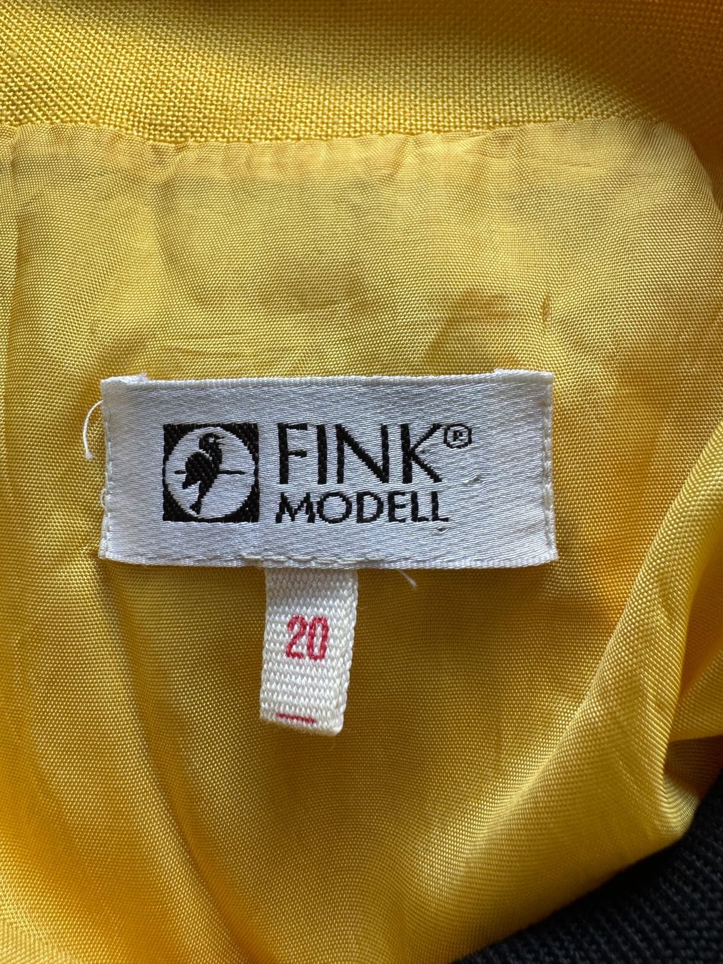 Vestiti: Sublime robe en lin jaune des années 80 – Usato da giffers venduto da sev_c9x9 6