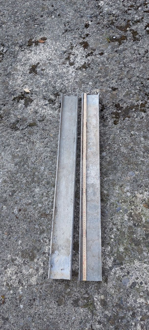 Profilati: Metallprofile U-Träger 1 Meter lang gebraucht – Usato da Seewen SZ venduto da Muhans 6