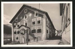 Scanfs, Dorfstrasse, gelaufen 1934
