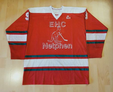 Vintage Eishockey Trikot von 1990er Jahre von EHC Netphen