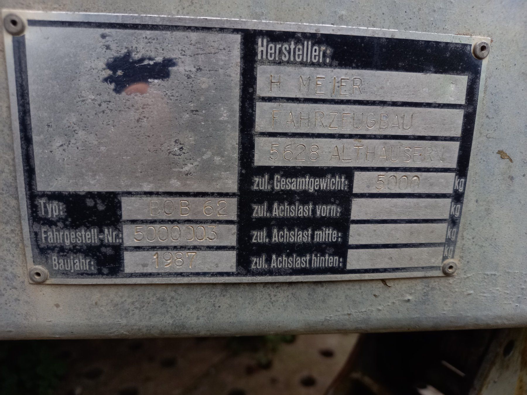 Rimorchi: Anhänger mit Druckluftbremsen – Usato da Goldau venduto da Schrauber77 4