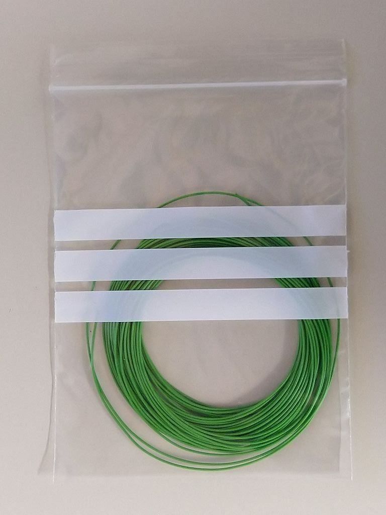 Elettronica: Litze grün AWG28/0.09mm2 / 10m – Nuovo e nell'imballaggio originale da Schaffhausen venduto da sigina