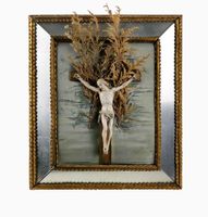 Ancien christ sculpté XVIIIe-XIXe s