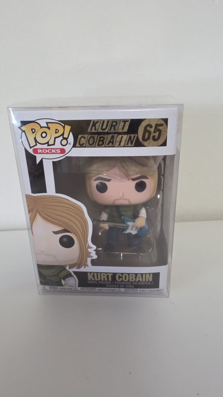 Funko Statuette: Funko Pop! Rocks Kurt Cobain 65 – Nuovo e nell'imballaggio originale da Gurzelen venduto da EliasB.