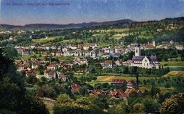 St. Gallen. Neudorf mit Marienkirche
