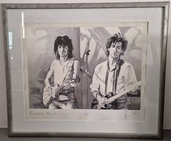 Rolling Stones Ronnie Wood Lithographie