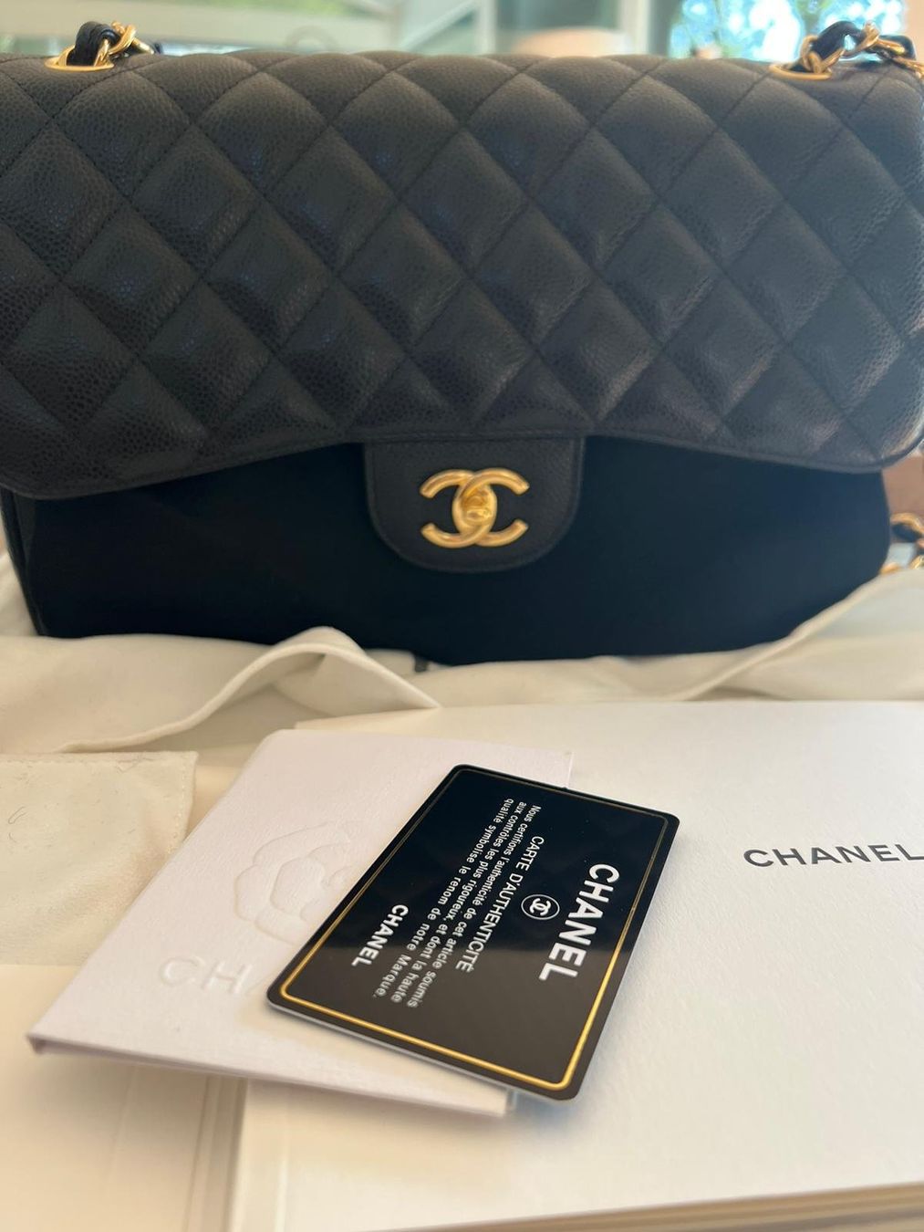 Chanel Borse da donna: CHANEL Jumbo Handtasche – Nuovo (secondo la descrizione) da Bonstetten venduto da Swiss4Sale 9
