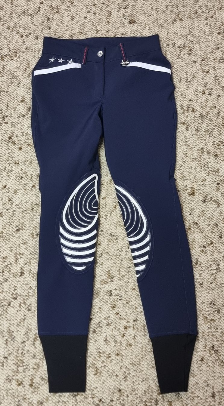 Pantaloni: Kinder Reithose Turnierhose – Usato da Ettingen venduto da ssc_dsr2