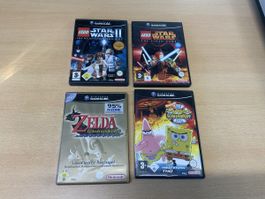 4 Nintendo GameCube Spiele inklusive Zelda Wind Waker
