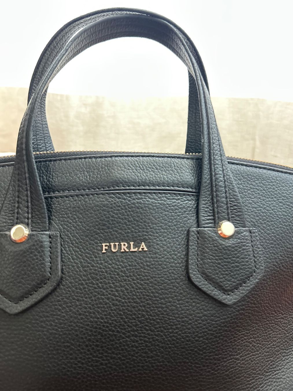 Furla Borse da donna: FURLA Handtasche Leder schwarz – Usato da Zürich venduto da mar_st77 2