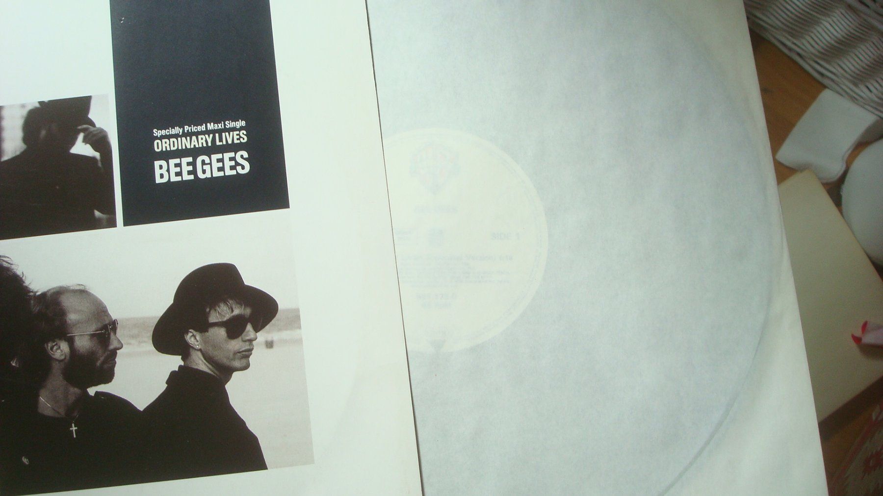 Dischi in vinile: Maxi Single Ordinary Lives Bee Gees 1989 – Usato da Münchenstein venduto da Pesci6 4