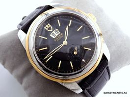 TUDOR GLAMOUR BIG DATE 18K/SS AUTOMATIK 57003 HERREN 42MM