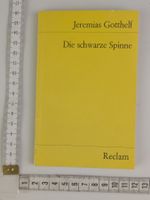 Jeremias Gotthelf - Die schwarze Spinne (Reclam) Top!