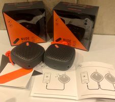 2 x NudeAudio Move S Wired Portable Wired Speaker - Grau