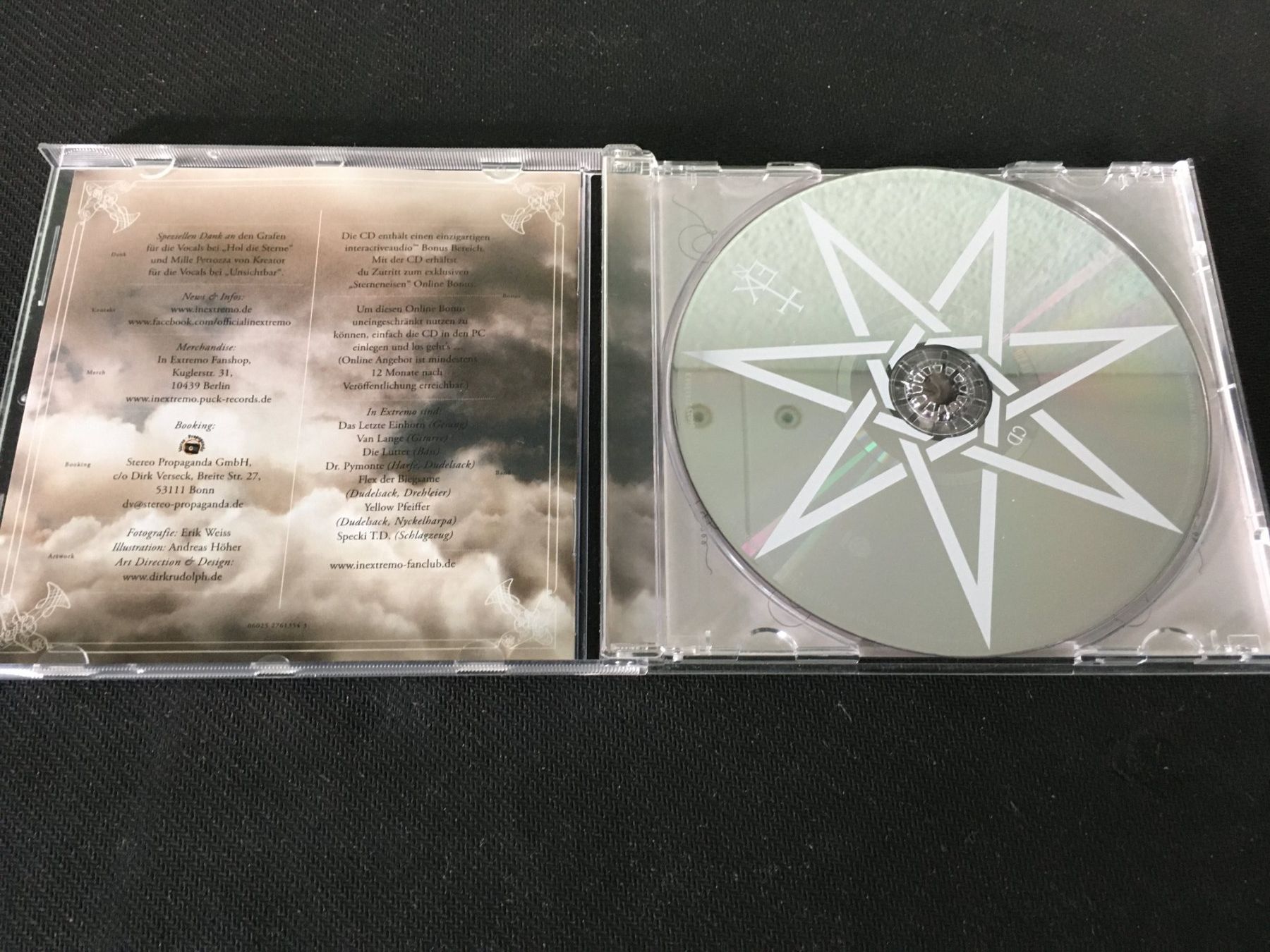CD: In Extremo - Sterneneisen -CD- – Usato da St.Gallen venduto da MedienJoe 1