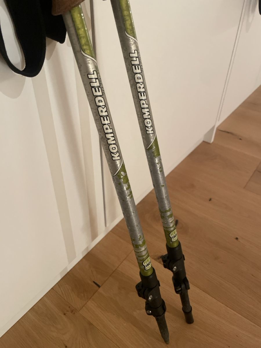 Komperdell Bastoncini da trekking: Komperdell Wanderstöcke – Usato da Wilderswil venduto da bwe_69gc 2