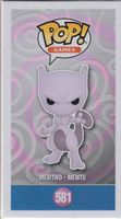 FUNKO POP! GAMES 581 MEWTWO - MEWTU POKEMON