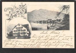 ^Arth am See , Litho von 1904
